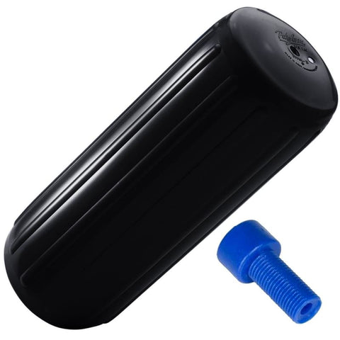 Polyform HTM-4 Fender 13.5 x 34.8 - Black w/Adapter [HTM-4-BLACK] Anchoring & Docking, Anchoring & Docking | Fenders, Brand_Polyform U.S. 
