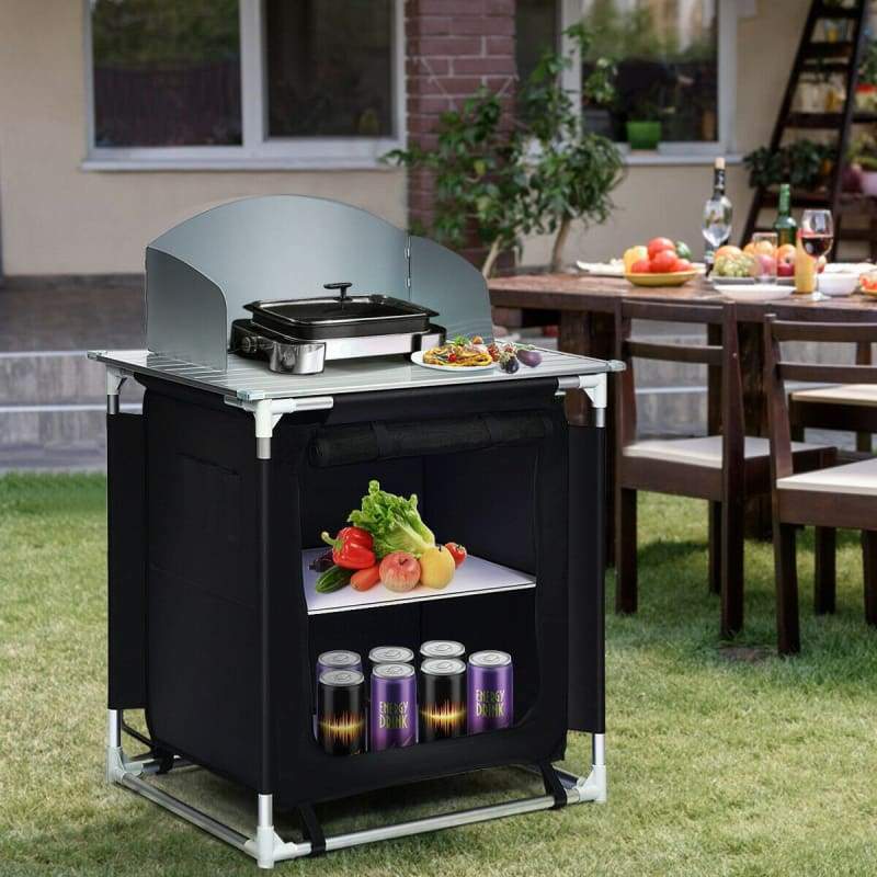 Portable Outdoor Camping Grill Table with Storage Organizer camping, Camping | Accessories, Camping | Grills, fishing, hiking Camping 