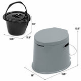 Portable Travel Toilet with Paper Holder Camping, Camping | Accessories, Camping | Portable Toilets, Outdoor | Camping Camping Hunting & 