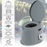 Portable Travel Toilet with Paper Holder Camping, Camping | Accessories, Camping | Portable Toilets, Outdoor | Camping Camping Hunting & 