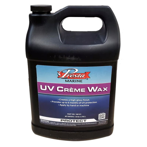 Presta UV Cream Wax - 1 Gallon [166101] Boat Outfitting, Boat Outfitting | Cleaning, Brand_Presta Cleaning CWR