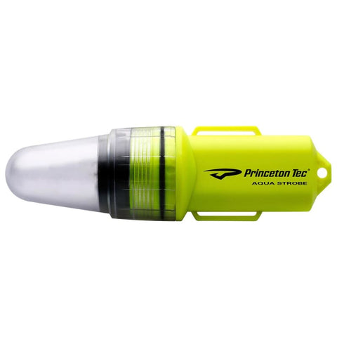 Princeton Tec Aqua Strobe LED - Neon Yellow [AS-LED-NY] 1st Class Eligible, Brand_Princeton Tec, Marine Safety, Marine Safety | Safety