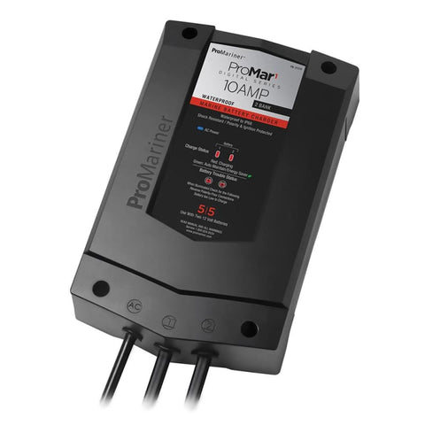 ProMariner ProMar1 DS Digital - 10 Amp - 2 Bank Charger [31510] Brand_ProMariner, Electrical, Electrical | Battery Chargers Battery Chargers