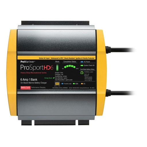 ProMariner ProSportHD 6 Global Gen 4 - 6 Amp - 1 Bank Battery Charger [44023] Brand_ProMariner, Electrical, Electrical | Battery Chargers 