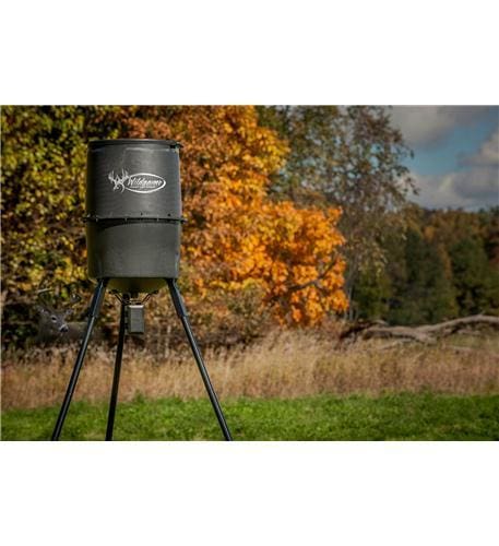 Quick Set 225# 30 Gallon Feeder Timer feeders Hunting Accessories Wild Game Innovations