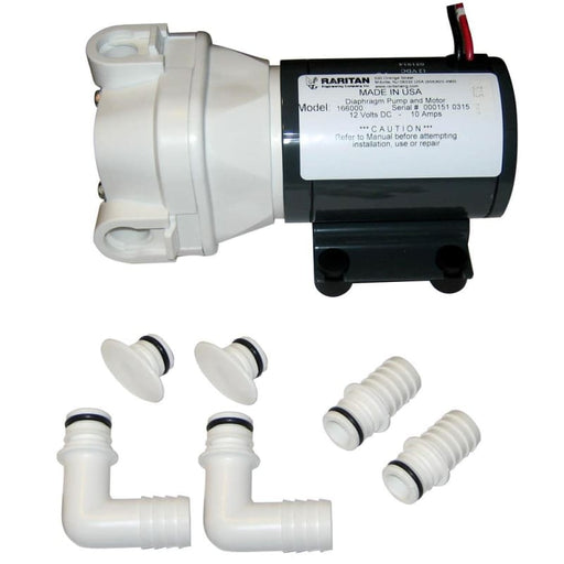 Raritan Diaphragm Intake Pump - 12v [166000] Brand_Raritan, Marine Plumbing & Ventilation, Marine Plumbing & Ventilation | Marine Sanitation