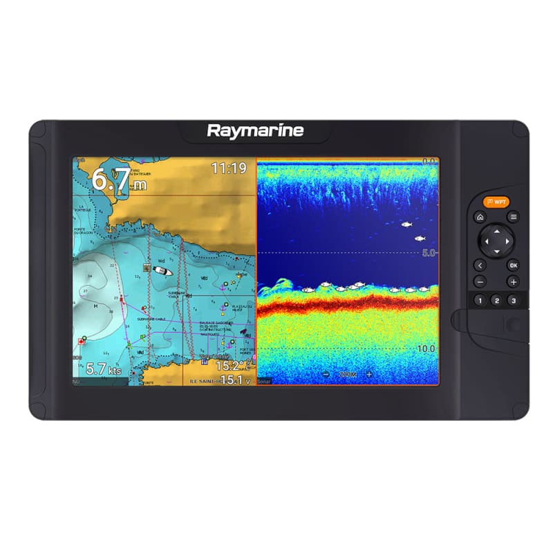 Raymarine Element 12 S w/Navionics+ US Canada Chart - No Transducer [E70535-00-NAG] Brand_Raymarine, Marine Navigation & Instruments, Marine
