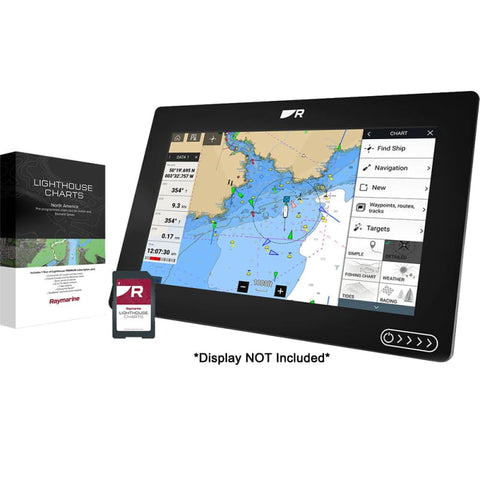 Raymarine LightHouse Chart North America [R70794] 1st Class Eligible, Brand_Raymarine, Cartography, Cartography | Raymarine Raymarine CWR