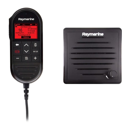 Raymarine Ray90 Wired Second Station Kit w/Passive Speaker RayMic Wired Handset RayMic Extension Cable - 10M [T70432] Brand_Raymarine, 