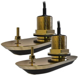 Raymarine RV-212 RealVision 3D Bronze Thru-Hull Transducer Pair Pack - 12 - 8M Cable Y-Cable [T70318] Brand_Raymarine, Marine Navigation & 