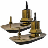 Raymarine RV-212 RealVision 3D Bronze Thru-Hull Transducer Pair Pack - 12 - 8M Cable Y-Cable [T70318] Brand_Raymarine Marine Navigation &
