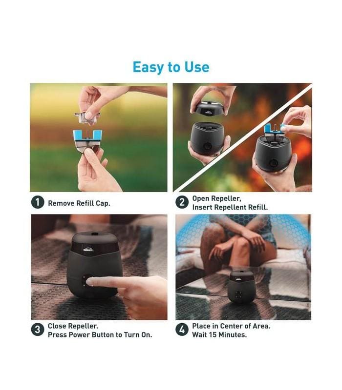 Rechargeable Mosquito Repeller (Charcoal) Camping, Camping | Accessories, mosquito Camping Hunting & Accessories Thermacell