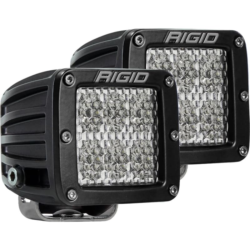 RIGID Industries D-Series PRO Specter-Diffused LED - Pair - Black [502513] Brand_RIGID Industries, Lighting, Lighting | Flood/Spreader