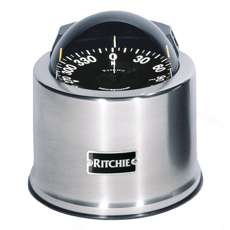 Ritchie SP-5-C GlobeMaster Compass - Pedestal Mount - Stainless Steel - 12V - 5 Degree Card [SP-5-C] Brand_Ritchie, Marine Navigation & 
