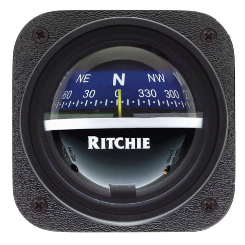 Ritchie V-537B Explorer Compass - Bulkhead Mount - Blue Dial [V-537B] Brand_Ritchie, Marine Navigation & Instruments, Marine Navigation & 