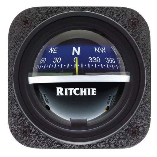 Ritchie V-537B Explorer Compass - Bulkhead Mount - Blue Dial [V-537B] Brand_Ritchie, Marine Navigation & Instruments, Marine Navigation & 