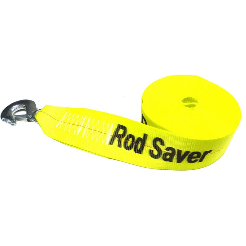 Rod Saver Heavy-Duty Winch Strap Replacement - Yellow - 3 x 30 [WS3Y30] Brand_Rod Saver, Trailering, Trailering | Winch Straps & Cables 