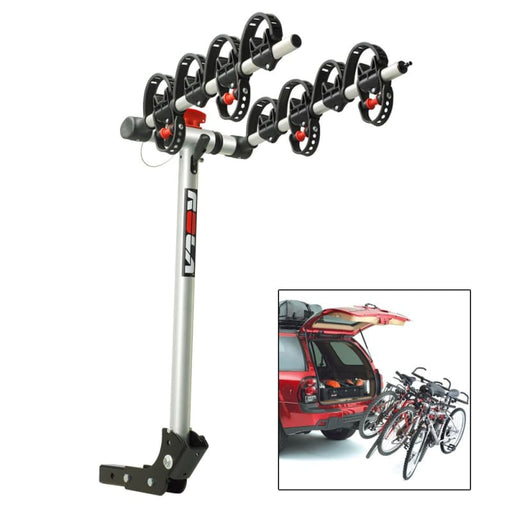ROLA Bike Carrier - TX w/Tilt & Security - Hitch Mount - 4-Bike [59401] Automotive/RV, Automotive/RV | Accessories, Brand_ROLA, Outdoor,