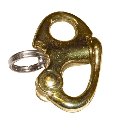 Ronstan Brass Snap Shackle - Fixed Bail - 41.5mm (1-5/8) Length [RF6000] 1st Class Eligible, Brand_Ronstan, Sailing, Sailing |