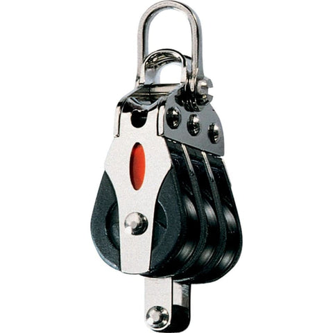 Ronstan Series 20 Ball Bearing Block - Triple - Becket - 2-Axis Shackle Head [RF20312] 1st Class Eligible, Brand_Ronstan, Sailing, Sailing |