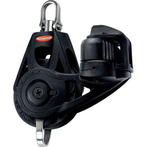 Ronstan Series 40 Ball Bearing Orbit Block - Single - Becket - Cleat - Swivel Head [RF45130] 1st Class Eligible, Brand_Ronstan, Sailing,