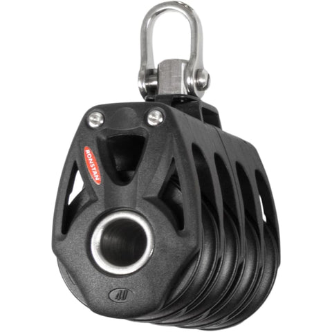Ronstan Series 40 Orbit BB Quad Block w/Swivel Shackle [RF48400] 1st Class Eligible, Brand_Ronstan, Sailing, Sailing | Blocks Blocks CWR