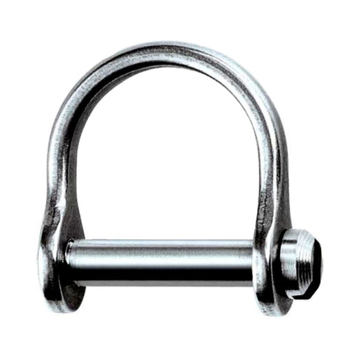 Ronstan Wide Dee Shackle - 1/8 Pin - 15/32L x 11/32W [RF1850S] 1st Class Eligible, Brand_Ronstan, Sailing, Sailing | Shackles/Rings/Pins