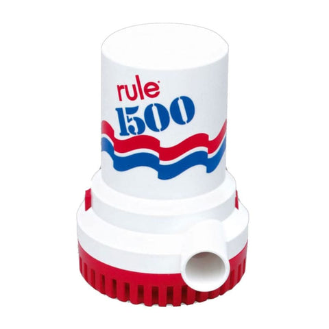 Rule 1500 GPH Non-Automatic Bilge Pump - 24v [03] Brand_Rule, Marine Plumbing & Ventilation, Marine Plumbing & Ventilation | Bilge Pumps