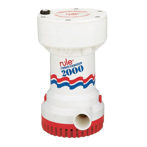 Rule 2000 G.P.H. Automatic Bilge Pump [53S] Brand_Rule, Marine Plumbing & Ventilation, Marine Plumbing & Ventilation | Bilge Pumps Bilge