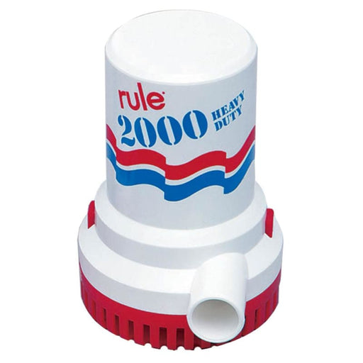 Rule 2000 GPH Non-Automatic Bilge Pump - 32v [11] Brand_Rule, Marine Plumbing & Ventilation, Marine Plumbing & Ventilation | Bilge Pumps