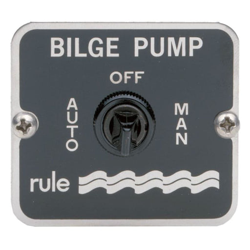 Rule 3-Way Panel Switch [45] 1st Class Eligible, Brand_Rule, Marine Plumbing & Ventilation, Marine Plumbing & Ventilation | Bilge Pumps