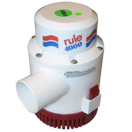 Rule 4000 Non-Automatic Bilge Pump - 24V [56D-24] Brand_Rule, Marine Plumbing & Ventilation, Marine Plumbing & Ventilation | Bilge Pumps
