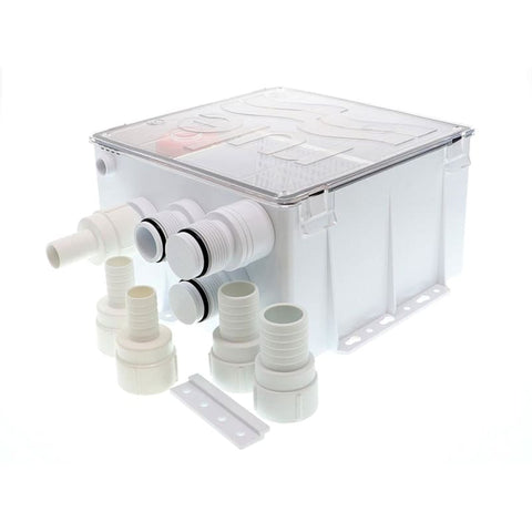 Rule Shower Drain Box w/800 GPH Pump - 12V [98B] Brand_Rule, Marine Plumbing & Ventilation, Marine Plumbing & Ventilation | Marine