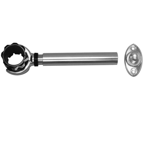 Rupp Threaded Antenna Support w/6 Flat Mount & 1.5 Collar [PAK-0004] Brand_Rupp Marine, Communication, Communication | Antenna Mounts &