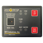 Safe-T-Alert Gas Vapor Alarm Fume Fire Bilge Water - Black Surface Mount [MGD-10XL] Brand_Safe-T-Alert, Marine Safety, Marine Safety | Fume 