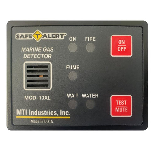 Safe-T-Alert Gas Vapor Alarm Fume Fire Bilge Water - Black Surface Mount [MGD-10XL] Brand_Safe-T-Alert, Marine Safety, Marine Safety | Fume 