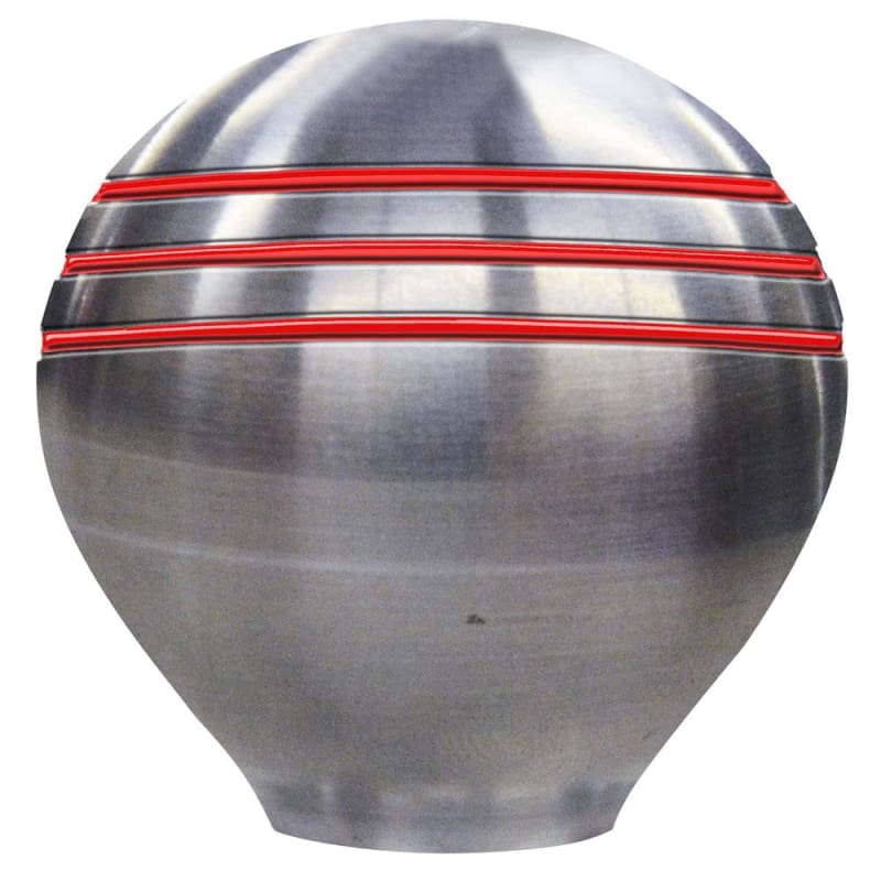 Schmitt Ongaro Throttle Knob - 1- - Red Grooves [50020] 1st Class Eligible, Boat Outfitting, Boat Outfitting | Engine Controls,