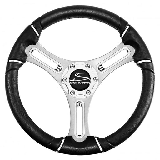 Schmitt Ongaro Torcello 14 Wheel - 04 Series - Polyurethane Wheel w/Chrome Trim Cap - Brushed Spokes - 3/4 Tapered Shaft [PU043144-12]