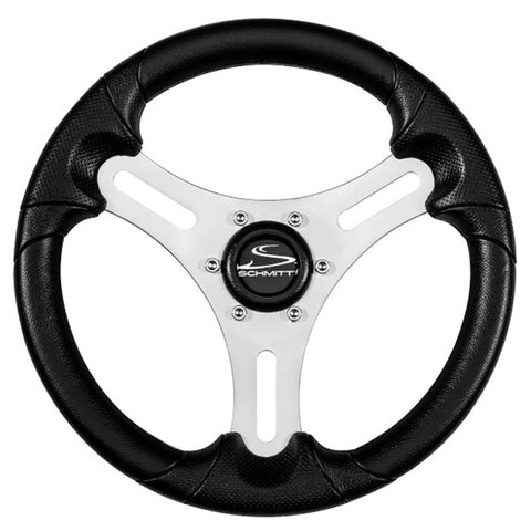 Schmitt Ongaro Torcello Lite 13 Wheel - Black Polyurethane Wheel w/Silver Spokes Black Cap- 3/4 Tapered Shaft [PU063104-01R] Brand_Schmitt &