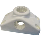 Scotty Combination Side / Deck Mount - White [241-WH] 1st Class Eligible, Brand_Scotty, Hunting & Fishing, Hunting & Fishing | Rod Holders, 