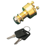 Sea-Dog Brass 3-Position Key Ignition Switch [420350-1] 1st Class Eligible, Brand_Sea-Dog, Electrical, Electrical | Switches & Accessories 