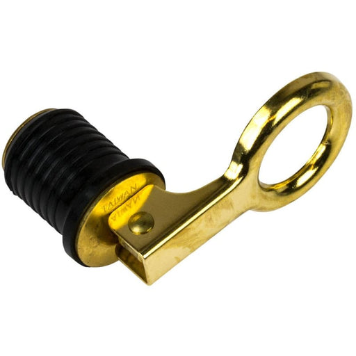 Sea-Dog Brass Snap Handle Drain Plug - 1-1/4 [520072-1] 1st Class Eligible, Boat Outfitting, Boat Outfitting | Accessories, Brand_Sea-Dog 