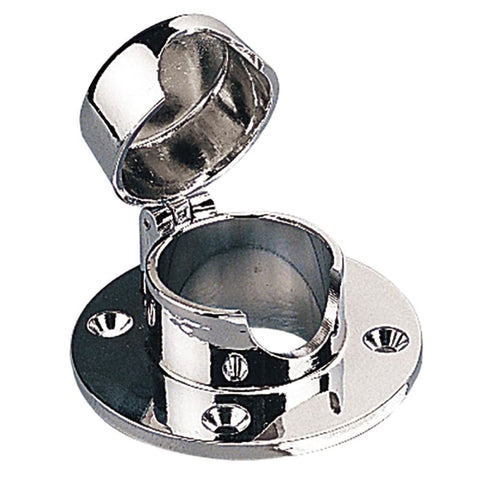 Sea-Dog Chrome Brass Hinged Chain Deck Pipe [322080-1] 1st Class Eligible, Anchoring & Docking, Anchoring & Docking | Windlass Accessories, 