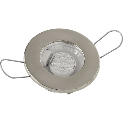 Sea-Dog LED Overhead Light - Brushed Finish - 60 Lumens - Clear Lens - Stamped 304 Stainless Steel [404230-3] 1st Class Eligible, 