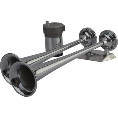 Sea-Dog MaxBlast Air Horn - Dual Trumpet [432520-1] Boat Outfitting, Boat Outfitting | Horns, Brand_Sea-Dog Horns CWR