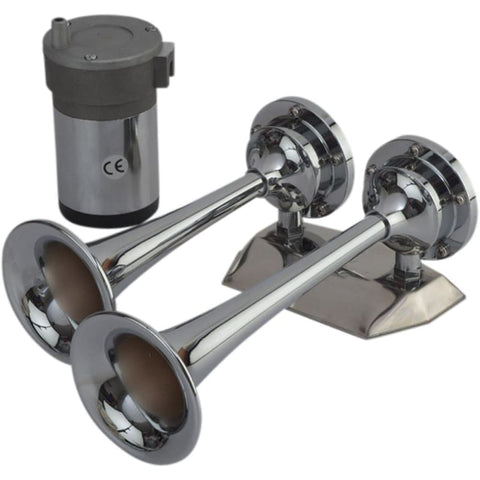 Sea-Dog MaxBlast Air Horn - Mini Dual Trumpet [432620-1] Boat Outfitting, Boat Outfitting | Horns, Brand_Sea-Dog Horns CWR