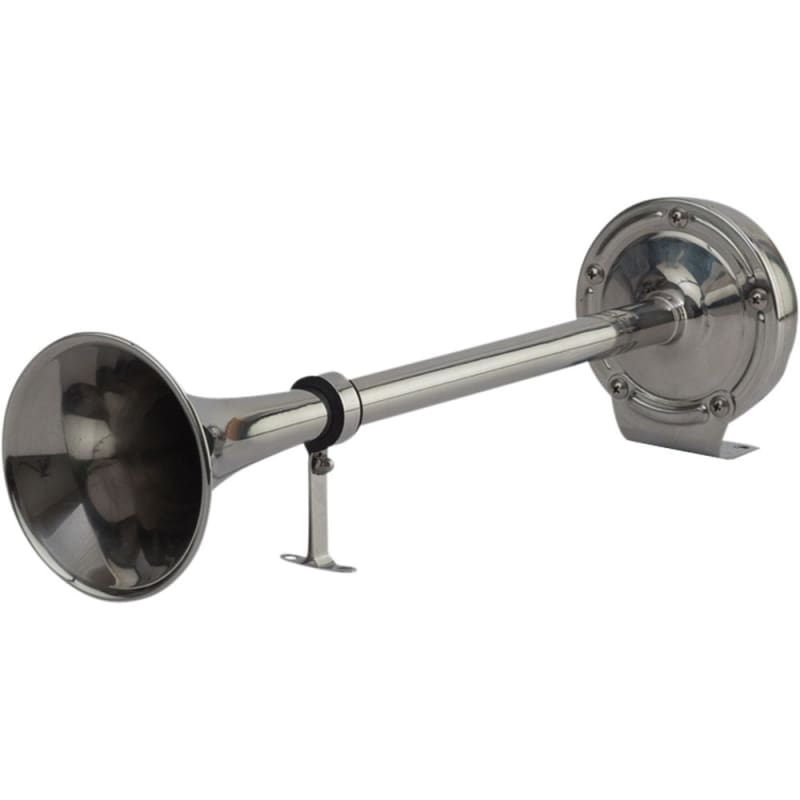 Sea-Dog MaxBlast Stainless Steel Trumpet 12V Horn - Single [431510-1] Boat Outfitting, Boat Outfitting | Horns, Brand_Sea-Dog Horns CWR