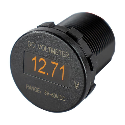 Sea-Dog OLED Voltmeter - Round [421600-1] 1st Class Eligible, Brand_Sea-Dog, Electrical, Electrical | Meters & Monitoring Meters &