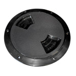 Sea-Dog Quarter-Turn Textured Deck Plate w/Internal Collar - Black - 6 [336367-1] 1st Class Eligible, Brand_Sea-Dog, Marine Hardware, Marine