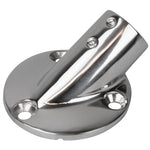 Sea-Dog Rail Base Fitting 2-3/4 Round Base 30 316 Stainless Steel - 1 OD [280301-1] 1st Class Eligible, Brand_Sea-Dog, Marine Hardware,